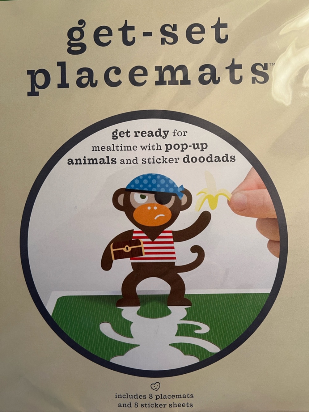 Hello Hanna "Hello Jungle" Get-Set Animal Pop-Up Placemats - Picture 3 of 8